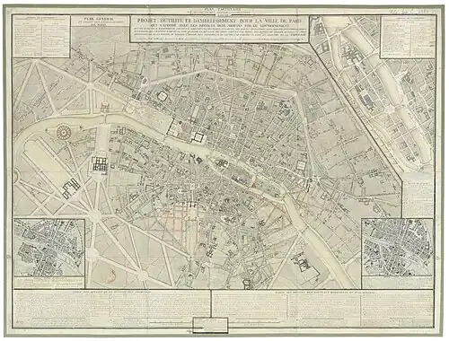 Plan d’utilité et d’embellissement de la Ville de Paris (1785)