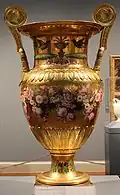 Londonderry-Vase, Charles Percier (Entwurf), Gilbert Drouet & Christophe-F. Caron, 1813, Art Institute of Chicago