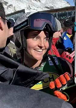 Charlotte Ling beim Weltcup in Sölden(2023)