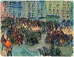 Kristallnacht von Charlotte Salomon