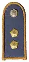 Schulterstück eines Chefinspekteurs (ab Juli 1987)