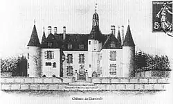 Schloss Chemault um 1850