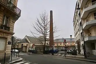 Gasse zum Lycée Janson de Sailly