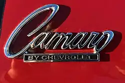 Logo am Chevrolet Camaro ab 1968
