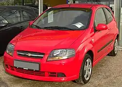 Chevrolet Kalos Dreitürer (2005–2007)