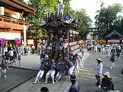 Beim Chichibu Kawase Matsuri
