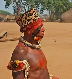 Xingu-Indianer mit Jaguarkappe (2007)