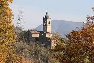 Verlassene Kirche San Giorgio in Montecavalloro
