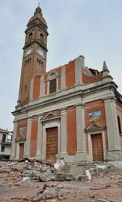 Kirche Sankt Paul in Mirabello, Provinz Ferrara