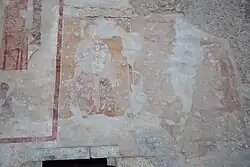 Fresko Madonna mit Kind