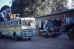 Bushaltestelle in Chimanimani