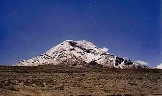 Chimborazo 6310&nbsp;m Ecuador