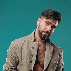 Çingiz Mustafayev beim ESC 2019