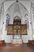 Chorraum mit Kastrop-Altar