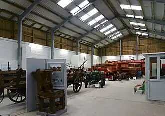 Ausstellungshalle im Untergeschoss