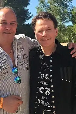 Christian Franke (rechts) auf Mallorca (2015)