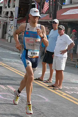 Christian Müller im Ironman Hawaii, 2012