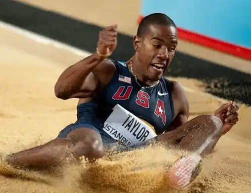 Der Titelverteidiger und aktuelle Olympiasieger Christian Taylor blieb als Vierter ohne&nbsp;Medaille