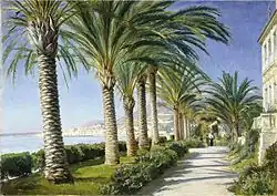 Palmenpromenade in Monte-Carlo (1909)