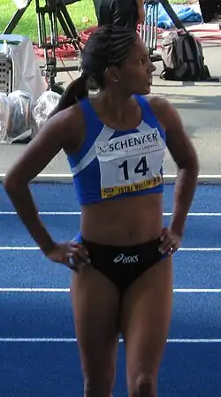 Bronze gab es wie vier Tage später über 200&nbsp;Meter für Christine Arron, 1998&nbsp;Europameisterin