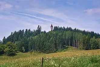 Christofbergkirche am östlichen Gipfel