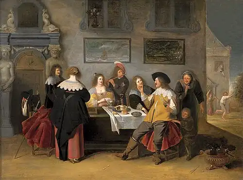 Der verlorene Sohn, ca. 1640, Privatbesitz
