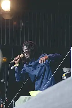 Chronixx beim Glastonbury Festival (2015)
