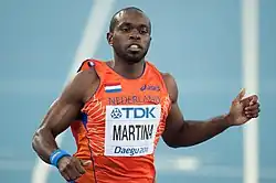 Ngonidzashe Makusha (grünes Trikot) gewann die&nbsp;Bronzemedaille