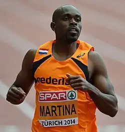 Churandy Martina Rang fünf in 10,09&nbsp;s