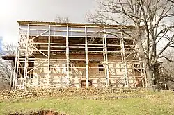 Georgskirche in Kurbinovo, Südseite