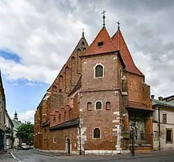 Blick von der ul. św. Marka