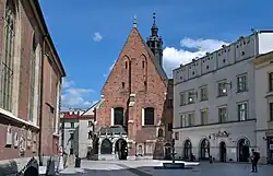 Blick von der pl. Mariacki