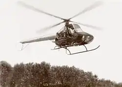 Ein Cicaré CH-3 Colibrí im Flug