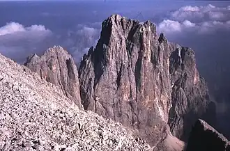 Cima Canali von der Pala di San Martino