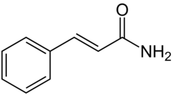 Strukturformel von Zimtsäureamid