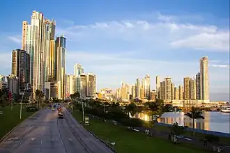 Skyline Panama-Stadt