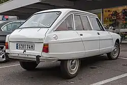 Heckansicht Citroën Ami 8