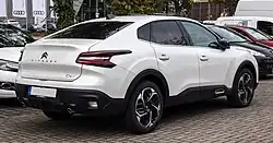 C4 X, Heck mit Auspuffenden