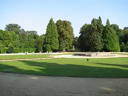Blick von der anderen Seite, im Hintergrund das Denkmal von Elsass-Lothringen