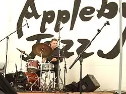 Foto eines Schlagzeugers