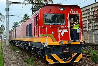 20 002 bei der Anlieferung in Durban im November 2013