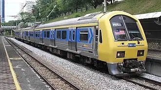 KTM-Komuter-Zug in Kuala Lumpur (2007)
