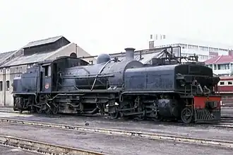 Klasse GCA Nr. 2615 in Greyville, November 1971