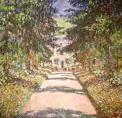 Monet: La grande allée à Giverny, 1900, Musée des beaux-arts de Montréal
