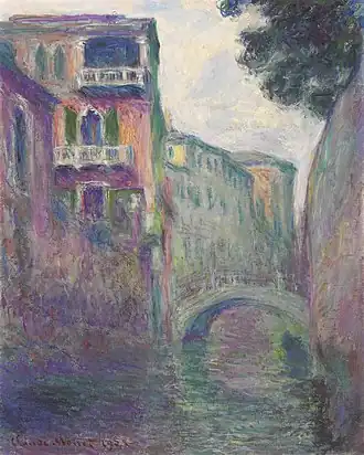 Der Rio della Salute (W 1761) (Claude Monet)