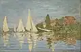 Claude Monet: Regatta in Argenteuil, 1872