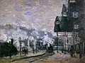 Claude Monet: Gare Saint-Lazare 1877