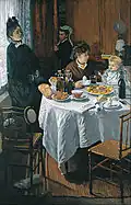 Claude Monet: Das Frühstück 1868