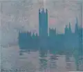 Das Parlamentsgebäude in London, Claude Monet, 1904