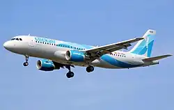 Ein Airbus A320-200 der Clickair